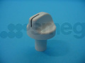 Smeg Control Knobs - 764975211 White Oven Knob
